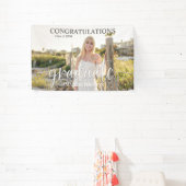 Abschluss Minimalistisches Foto Elegantes Einfache Banner (InSitu)