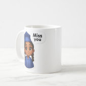 Abschluss Miss You Kaffeetasse (Vorderseite Links)