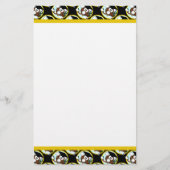 Abschluss mit Cap & Diploma Briefpapier (Vorderseite)