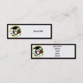 Abschluss mit Cap & Diploma Telefonnummerkarte (Vorne/Hinten)