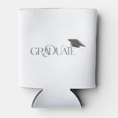 Abschluss mit Graduierungsobergrenze für Buchstabe Dosenkühler (Vorderseite)