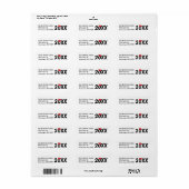 Abschluss mit roter Schnüre und schwarzer Tassel (Vorne)