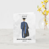 Abschluss mit Wasserfarbe und Kartenhalter Karte (Gelbe Blume)