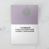 Abschluss-Mitteilung Einladung (Innenseite)