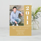 Abschluss-Mitteilung Einladung (Stehend Vorderseite)