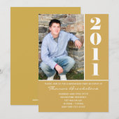 Abschluss-Mitteilung Einladung (Vorne/Hinten)