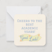 Abschluss Mitteilungskarte (Rückseite)