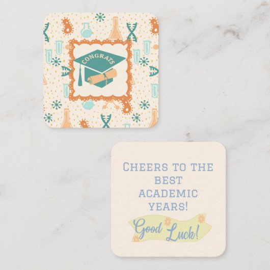 Abschluss Mitteilungskarte (Vorne/Hinten)