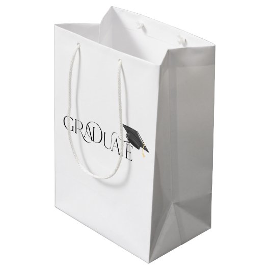 Abschluss Mittlere Geschenktüte (Rückseite Schrägansicht)