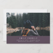 Abschluss modern minimalistisch elegant stilvoll l (Vorderseite)