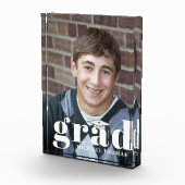 Abschluss Moderne einfache Typografie Fotoblock (Rechts)