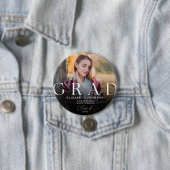 Abschluss Moderne Elegante Foto Grad Schaltfläche Button (Beispiel)