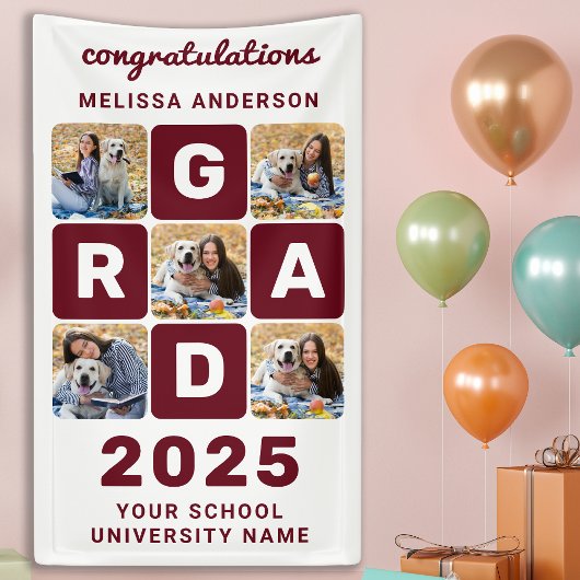 Abschluss Moderne, feine, individuell angepasste 5 Banner