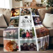 Abschluss Moderne Instagram Chic FotoCollage Fleecedecke