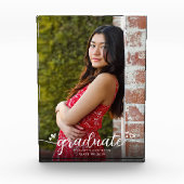 Abschluss Moderne Kalligrafie Fotoblock (Vorderseite)