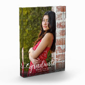 Abschluss Moderne Kalligrafie Fotoblock (Links)
