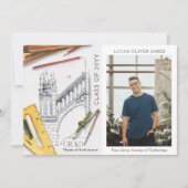 Abschluss Moderner Ingenieur für Foto-Architektur (Vorderseite)