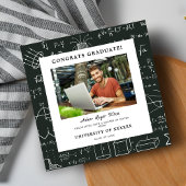 Abschluss moderner mathematischer Hintergrundeleme Einladung