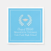 Abschluss Modernes Elegantes Carolina Serviette (Vorderseite)