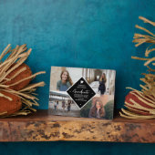 Abschluss Modernes, elegantes Drehbuch 4 Foto Coll Fotoplatte (Seite)