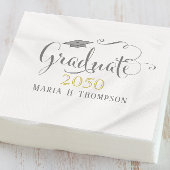 Abschluss Modernes Minimalistisches Script Mortarb Serviette