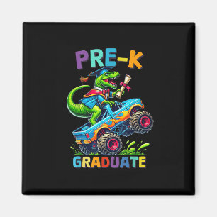 Abschluss Monster Truck Dinosaurier Jungen Kinder Magnet