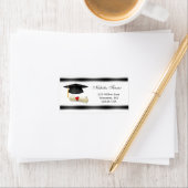 Abschluss Mortar Mortar Mappe & Diplom-Siegel Adressaufkleber (Insitu)