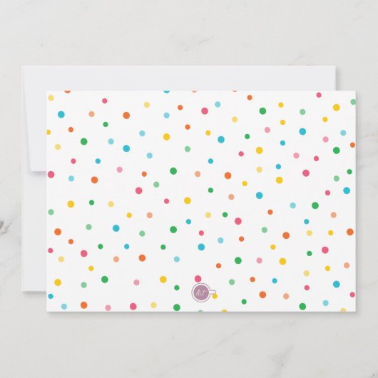 Abschluss Muchas Gracias Fiesta Dankeschön Karte (Rückseite)