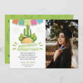 Abschluss Muchas Gracias Fiesta Dankeskarte (Vorne/Hinten)