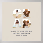 Abschluss Multi Foto modern, elegant Foliendrucke (Vorderseite)