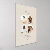 Abschluss Multi Foto Moderne, schlichte, elegante  Foliendrucke (Ablage )