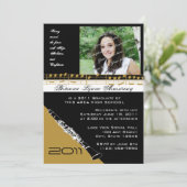 Abschluss Music/Klarinette Einladung (Stehend Vorderseite)