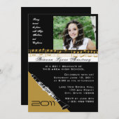 Abschluss Music/Klarinette Einladung (Vorne/Hinten)