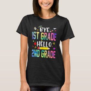 Abschluss nach 1. Klasse Hallo 2. Klasse zurück na T-Shirt