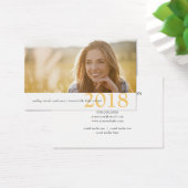 Abschluss Name Cards Moderne Klasse des Jahres (Schreibtisch)