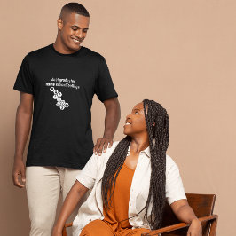 Abschluss-Namen von Klassenkameraden, schwarz T-Shirt