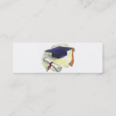 ABSCHLUSS-NAMENSkarte Telefonnummerkarte (Rückseite)