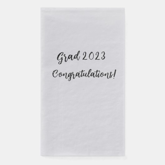 Abschluss Napkin Serviette (Vorderseite)