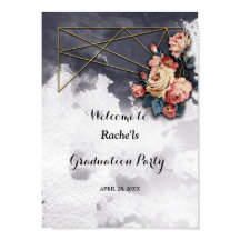 Abschluss Navy GEOMETRIC WATERCOLOR