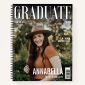 Abschluss Note: Das Graduate Trendy Magazine Notizblock (Vorderseite)