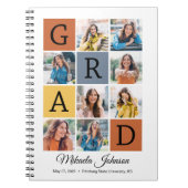 Abschluss-Notebook für die Universität 2025 Notizblock (Vorderseite)