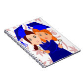 Abschluss-Notebook Notizblock (Rechte Seite)