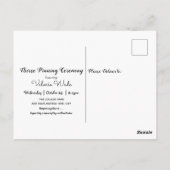 Abschluss Nurse Pinning Zeremonie Rosa Herz Postkarte (Rückseite)