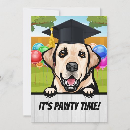 Abschluss oder JEDE Party Einladung (Vorderseite)