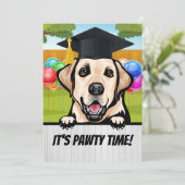 Abschluss oder JEDE Party Einladung (Stehend Vorderseite)