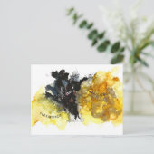 Abschluss oder Party Einladung (Stehend Vorderseite)