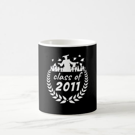 Abschluss- oder Wiedersehen-Designklasse 2011 von Kaffeetasse (Mittel)