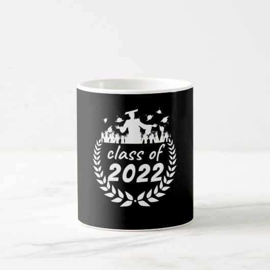 Abschluss- oder Wiedersehen-Designklasse 2022 von Kaffeetasse (Mittel)