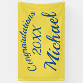 Abschluss-offenes Haus-Party Banner (Vertikal)