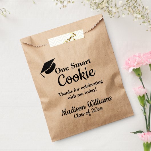 Abschluss One Smart Cookie Leckerei gehen Geschenktütchen (Versiegelt)